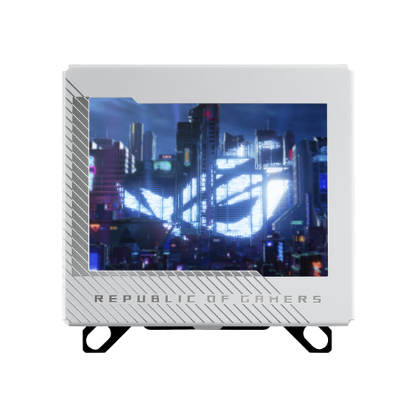 Water Block ASUS ROG RYUJIN III WB WHT, Intel/AMD, Dispplay 3.5inch LCD (Alb)