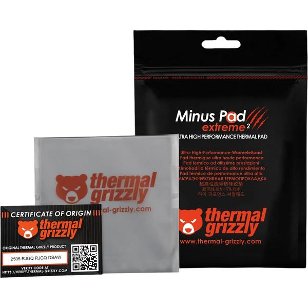 Pad Termic Thermal Grizzly Minus Pad Extreme 2, 100 x 100 x 1 mm