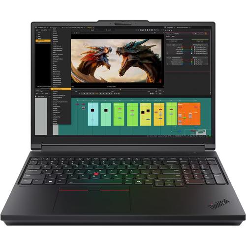 Laptop Lenovo ThinkPad P16 Gen 3 (Procesor Intel® Core™ Ultra 9 285HX (36M Cache, up to 5.50 GHz), 16inch WUXGA IPS, 64GB DDR5, 2TB SSD, 5G, nVidia RTX PRO 2000 Blackwell @8GB, Win 11 Pro, Negru)