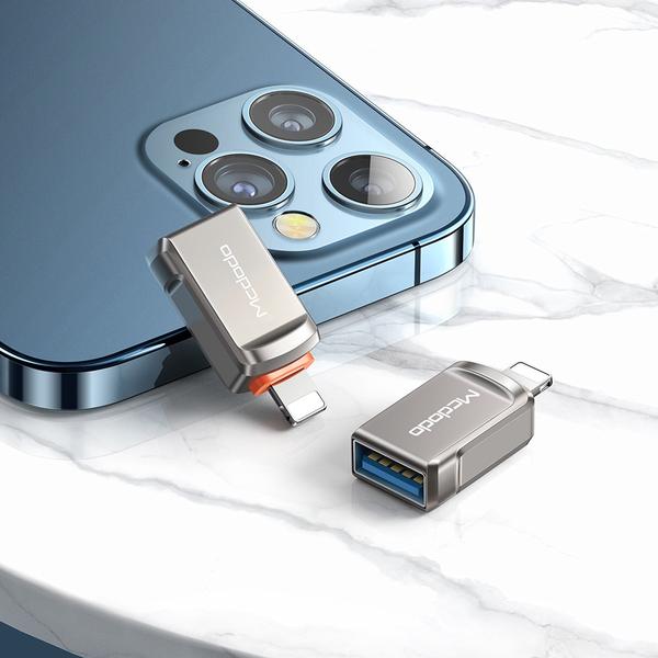 Adaptoare telefoane mobile Mcdodo pentru iPhone- USB 3.0 OTG