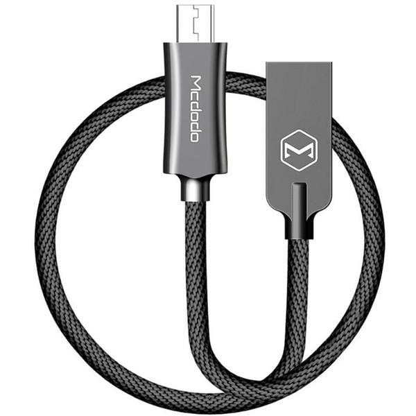 Cablu de date Mcdodo Knight CA-4402, MicroUSB, 1.5 m, QC4.0 (Negru)