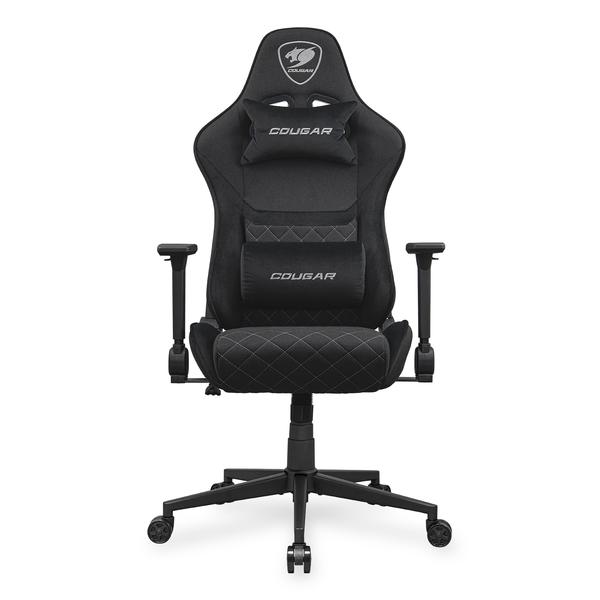Scaun gaming COUGAR Armor One V2 Black F, Max 120 kg, Design ajustabil, Cotiere 4D (Negru)