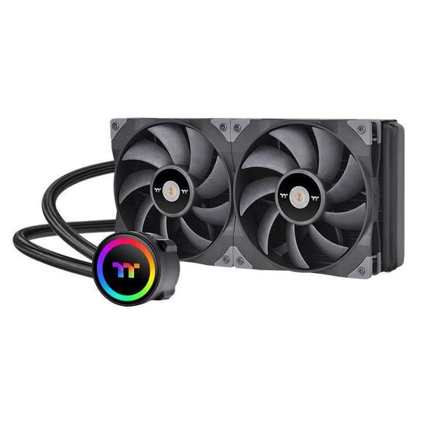Cooler CPU Thermaltake TOUGHLIQUID 280 AIO, iluminare ARGB, racire cu lichid, 2x140mm