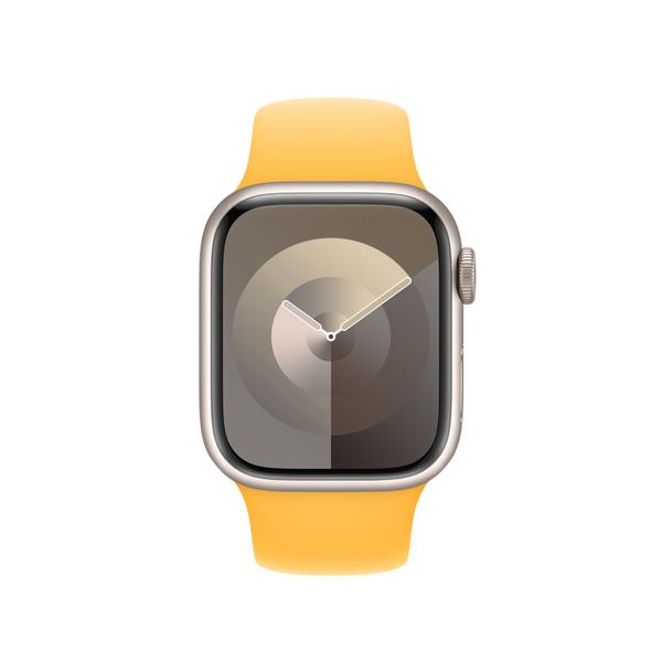 Curea Smartwatch Apple MWMQ3ZM/A pentru Watch 41mm, Sport Band, M/L (Portocaliu)
