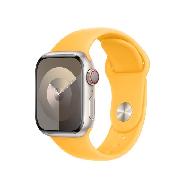 Curea Smartwatch Apple MWMQ3ZM/A pentru Watch 41mm, Sport Band, M/L (Portocaliu)