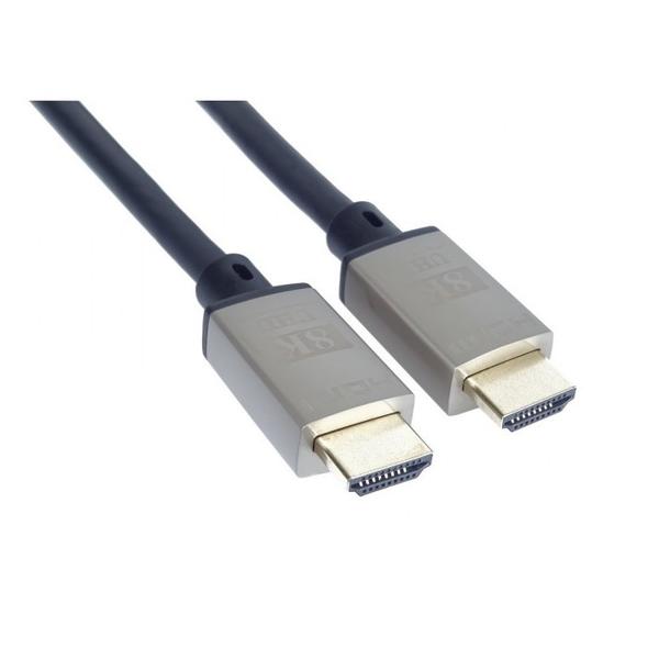 Cablu HDMI, Ultra High Speed, 8K@60Hz, Versiunea 2.1, conectori auriti de metal, 3m, PremiumCord kphdm21k3