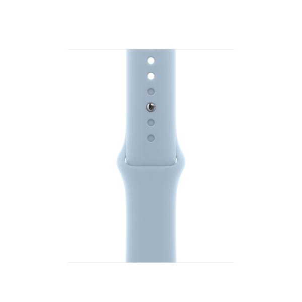 Curea Smartwatch Apple MWMN3ZM/A pentru Watch 41mm, Sport Band, M/L (Albastru deschis)