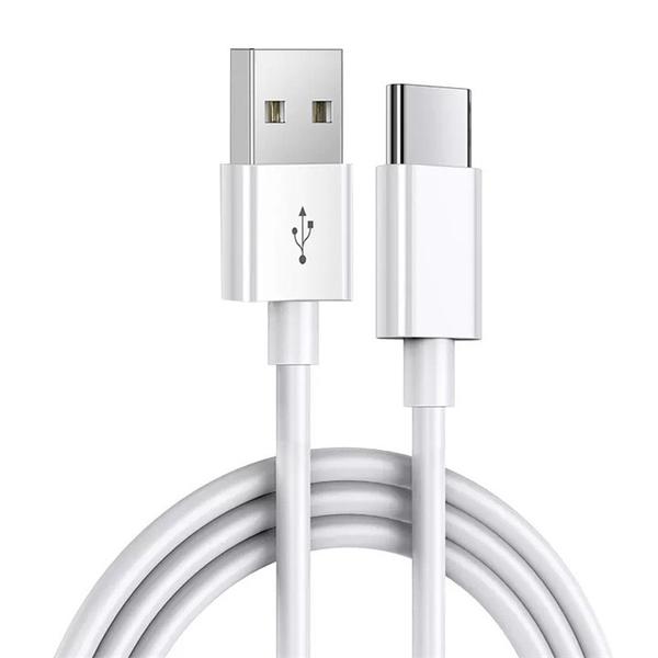 Cablu de Date si Incarcare LogiLink NP0021, USB-A la USB-C, Fast Charge 25W, 1m, Alb
