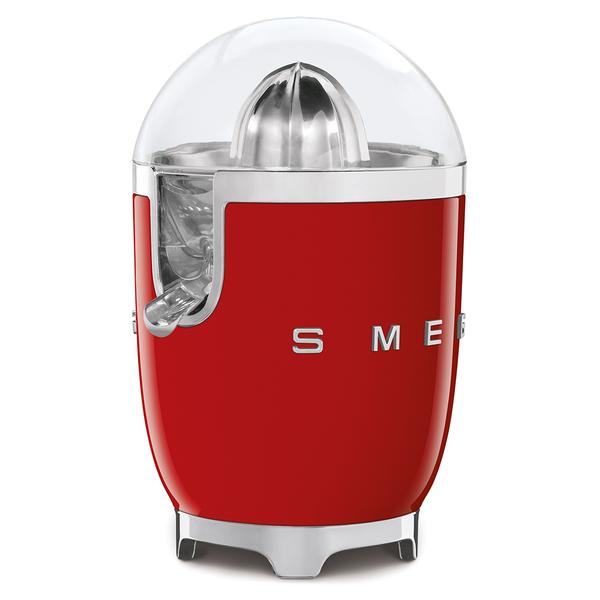 Storcator de citrice Smeg CJF11RDEU, Stilul anilor 50, 70 W, Inox (Rosu)