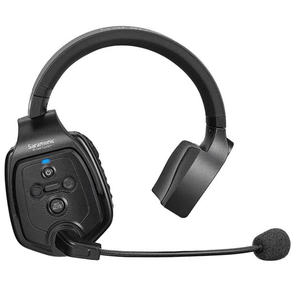 Casti cu microfon, Saramonic WiTalk SRH, wireless, bidirectional, 175x203x86mm, Negru