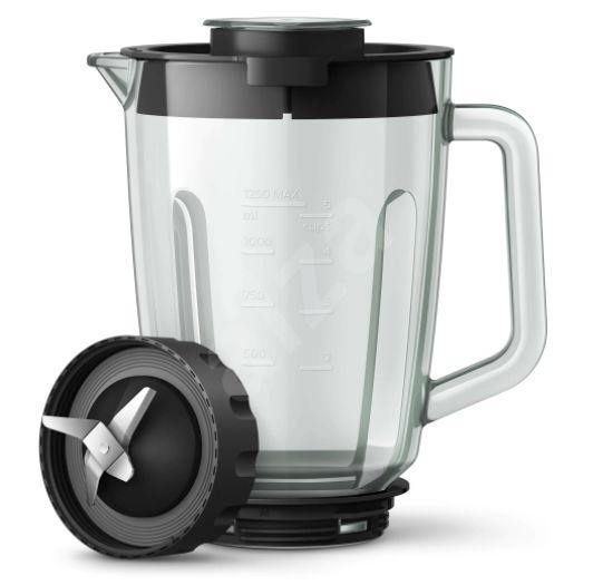 Blender Philips Seria 3000 HR2291/41, 600 W, 2 L, 2 viteze+Pulse, Zdrobire gheata, Sistem ProBlend, Accesoriu recipient sport (Negru)