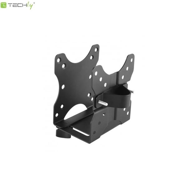 Suport unitate PC Techly ICA-CS64, latime ajustabila 17-70 mm, greutate maxima 5 kg (Negru)
