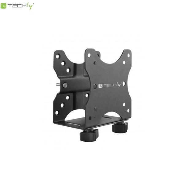 Suport unitate PC Techly ICA-CS64, latime ajustabila 17-70 mm, greutate maxima 5 kg (Negru)