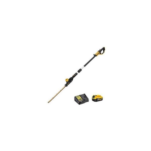 Foarfeca extensibila Dewalt DCMPH566P1-QW, pentru gard viu, acumulator 18 V, 5.0 Ah, 55 cm