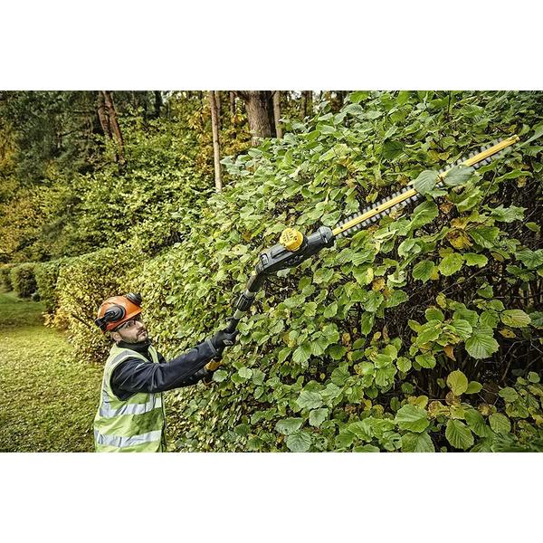 Foarfeca extensibila Dewalt DCMPH566P1-QW, pentru gard viu, acumulator 18 V, 5.0 Ah, 55 cm