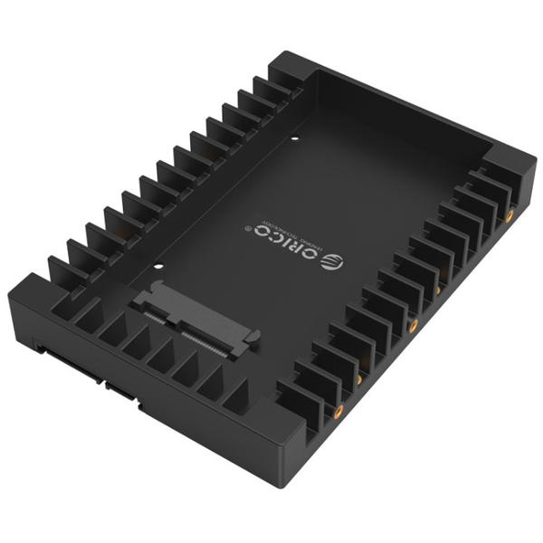 Adaptor HDD Caddy Orico 1125SS, HDD/SSD 2.5inch la 3.5inch (Negru)