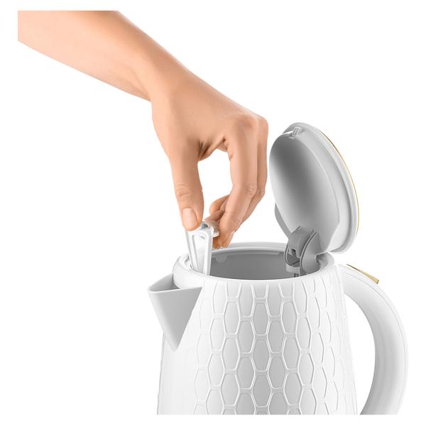 Fierbator electric de apa Sencor SWK7200WH, 1.7 l, 2200 W, Oprire automata, Baza 360 (Alb)