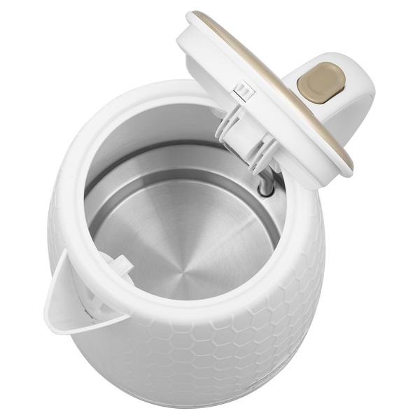 Fierbator electric de apa Sencor SWK7200WH, 1.7 l, 2200 W, Oprire automata, Baza 360 (Alb)