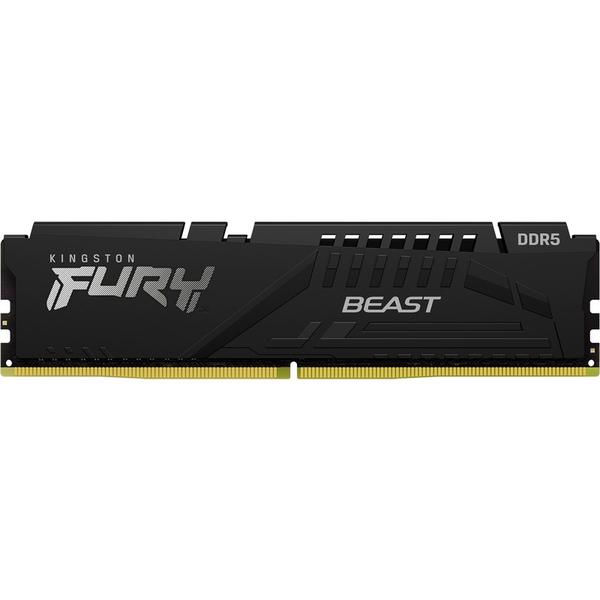 Memorii Kingston Fury Beast 128GB DDR5 5600MHz CL36 Dual Channel Kit Black