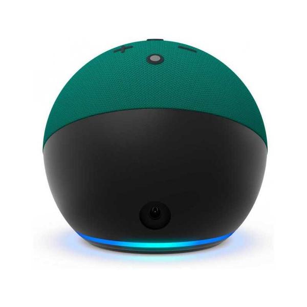 Boxa inteligenta Amazon Echo Dot 5 Kids 2022 Control Parental Wi-Fi Bluetooth, Bufnita (Verde)