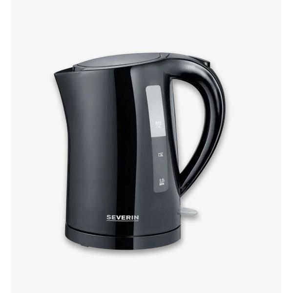 Fierbator de apa Severin WK 3498, 1.5 l, 2200 W, Oprire automata (Negru)