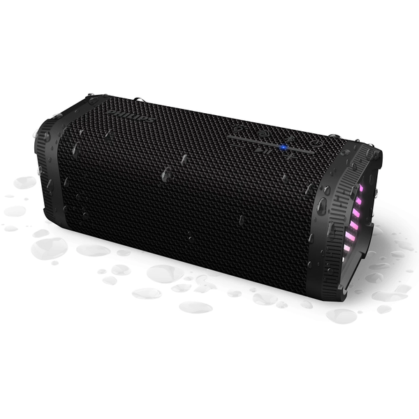 Boxa portabila Philips TAS2000B/00, 10 W, 2.1, Bluetooth 5.4, Raza maxima 30m, Autonomie 20 ore, IPX5 (Negru)