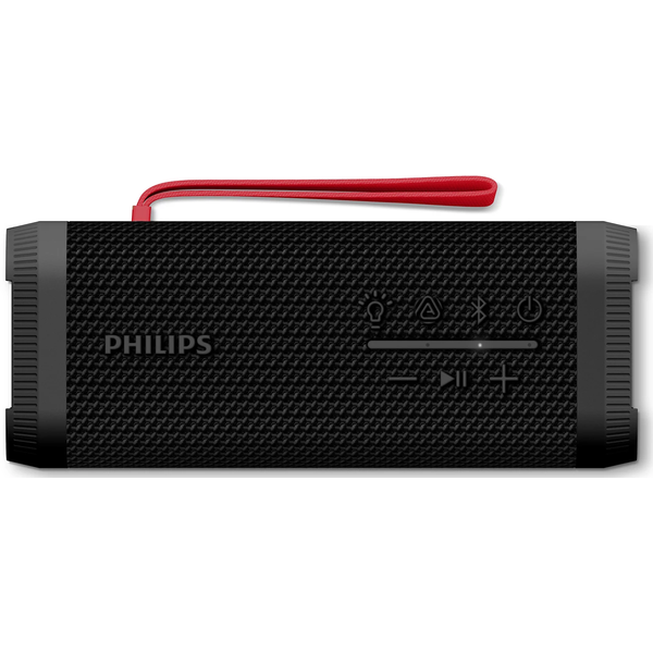 Boxa portabila Philips TAS2000B/00, 10 W, 2.1, Bluetooth 5.4, Raza maxima 30m, Autonomie 20 ore, IPX5 (Negru)