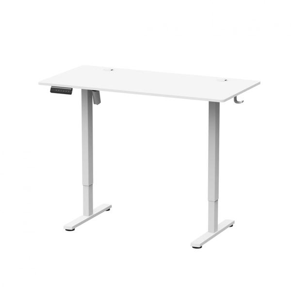 Birou gaming Serioux Ascend, reglabil electric, Alb