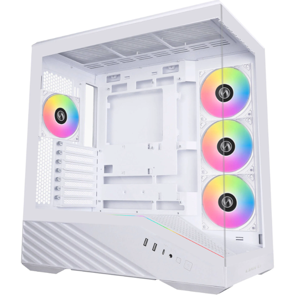Carcasa Lian Li VECTOR V100, Fara sursa, Middle Tower (Alb)