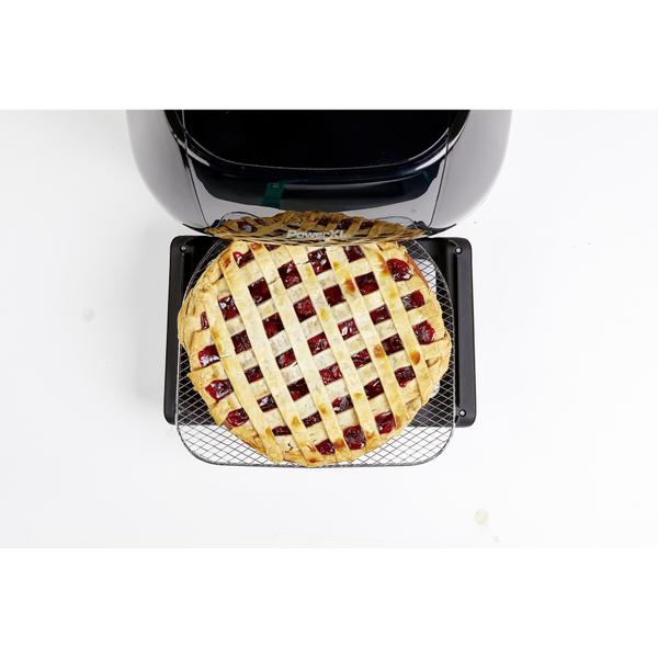 Friteuza multifunctionala cu aer cald MediaShop Power AirFryer 9 in 1 M16438, 1800W, 8 programe automate, 9L (Negru)