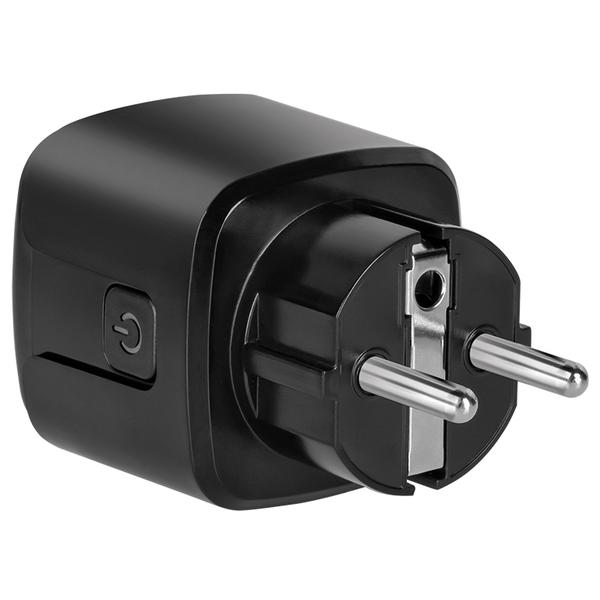 Priza inteligenta WiFi Kruger&Matz KM2202-B Connect P4 Tuya (Negru)
