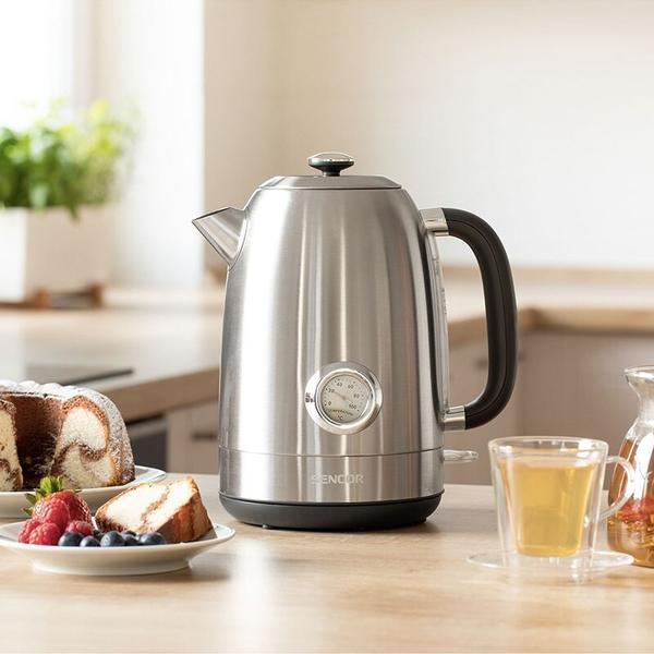 Fierbator electric Sencor SWK 1799SS, 2200 W, 1.7 l, inox