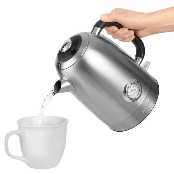 Fierbator electric Sencor SWK 1799SS, 2200 W, 1.7 l, inox
