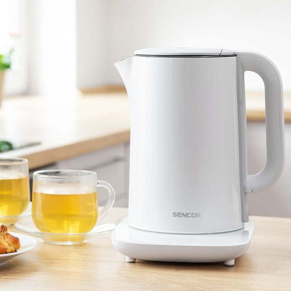 Fierbator electric Sencor SWK 1591WH, 2150 W, 1.5 l, 7 trepte temperatura