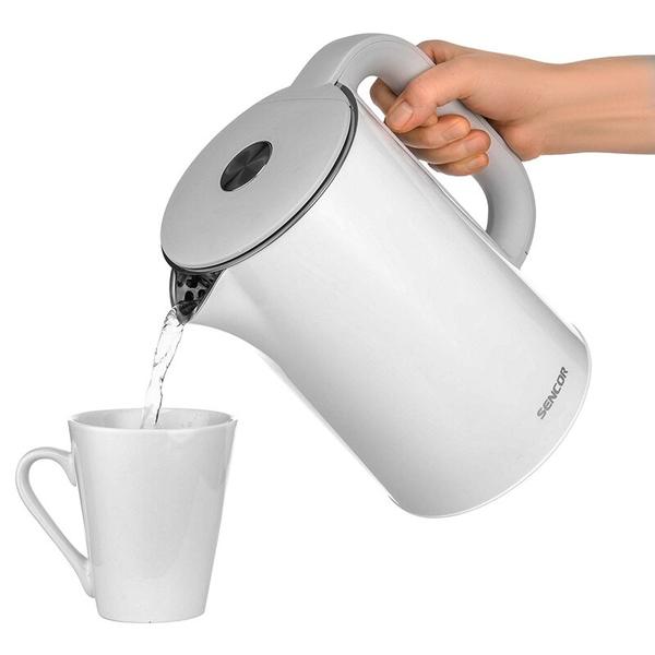 Fierbator electric Sencor SWK 1591WH, 2150 W, 1.5 l, 7 trepte temperatura
