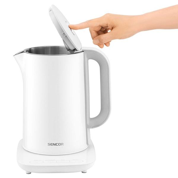 Fierbator electric Sencor SWK 1591WH, 2150 W, 1.5 l, 7 trepte temperatura