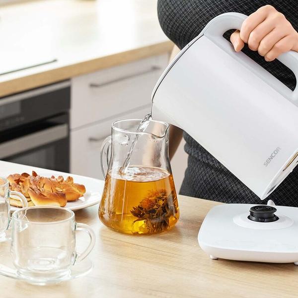 Fierbator electric Sencor SWK 1591WH, 2150 W, 1.5 l, 7 trepte temperatura