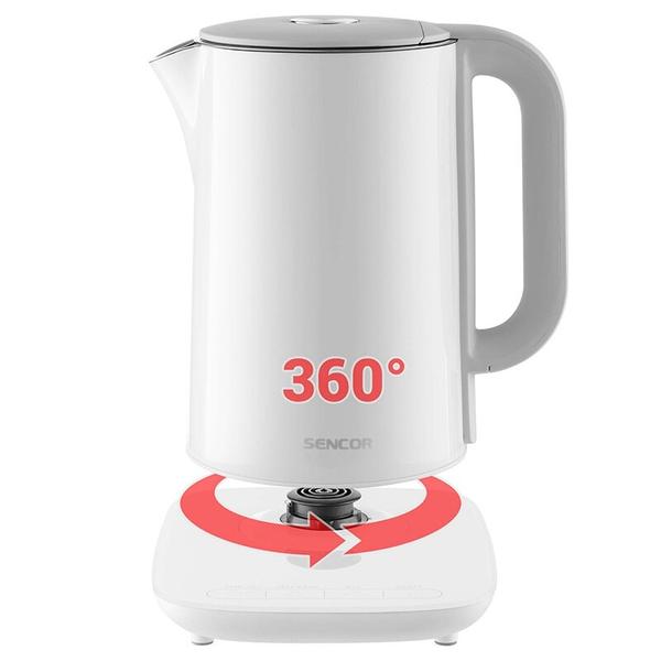 Fierbator electric Sencor SWK 1591WH, 2150 W, 1.5 l, 7 trepte temperatura