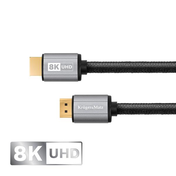 Cablu HDMI-HDMI 2.1 8K 1.8 m Kruger&Matz KM1265