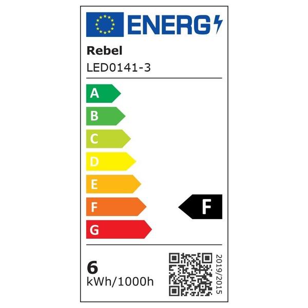 Banda LED 5M 300 X 5050 IP20 alb cald Rebel LED0141-3