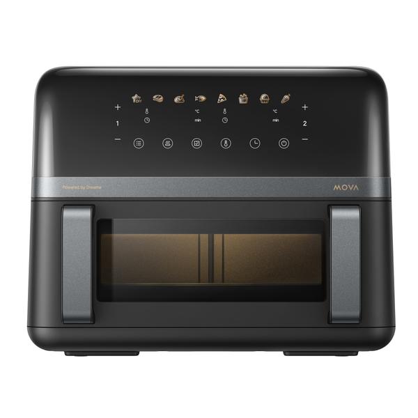 Friteuza cu aer MOVA AeroChef FD20 Pro, 2700 W, 9L, Metal, LED, 7 Moduri (Negru)