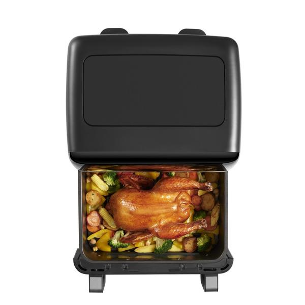 Friteuza cu aer MOVA AeroChef FD20 Pro, 2700 W, 9L, Metal, LED, 7 Moduri (Negru)