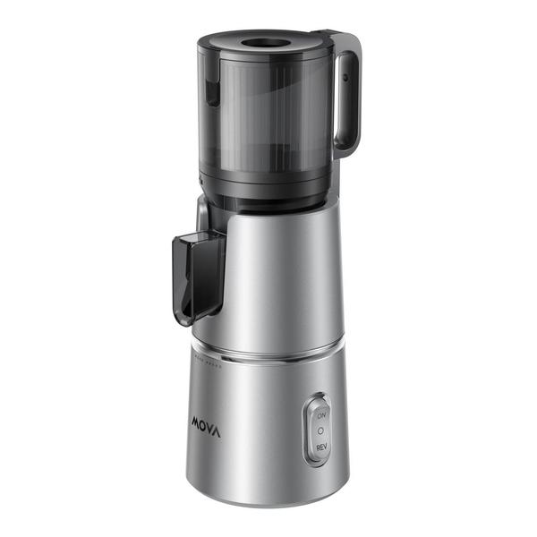 Storcator de fructe si legume MOVA SJ10 Slow Juicer cu sistem de presare a fructelor, 200 W (Argintiu)