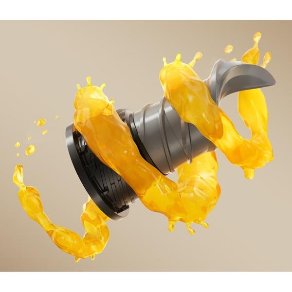 Storcator de fructe si legume MOVA SJ10 Slow Juicer cu sistem de presare a fructelor, 200 W (Argintiu)