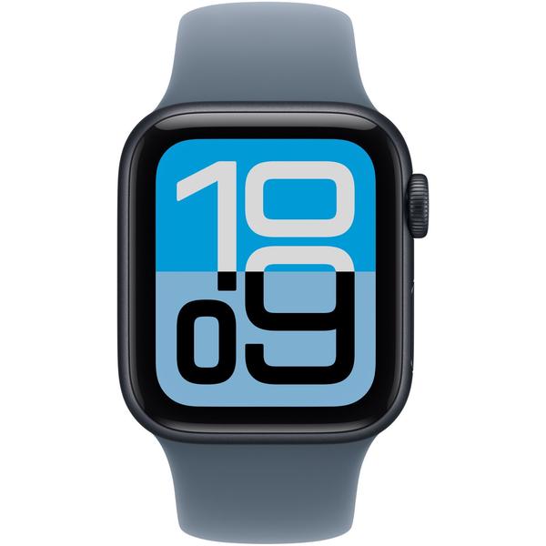 Curea Smartwatch Apple MFFV4ZM/A pentru Watch 40mm, Sport Band - S/M (Albastru)