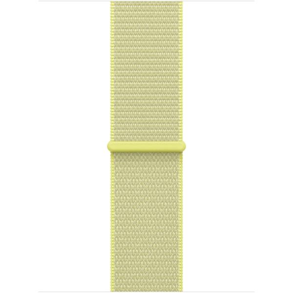 Curea Smartwatch Apple MFF94ZM/A pentru Watch 40mm, Sport Loop (Galben)