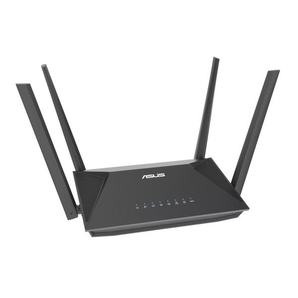 Router wireless ASUS Gigabit RT-AX52 PRO, Dual-Band, WiFi 6 (Negru)