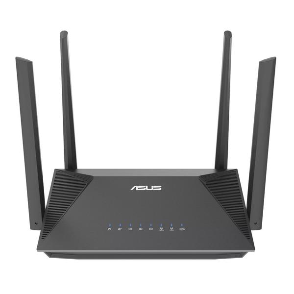Router wireless ASUS Gigabit RT-AX52 PRO, Dual-Band, WiFi 6 (Negru)