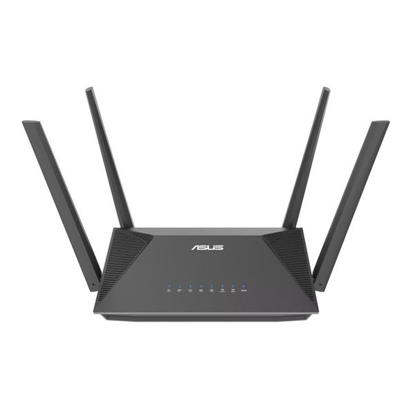 Router wireless ASUS Gigabit RT-AX52 PRO, Dual-Band, WiFi 6 (Negru)