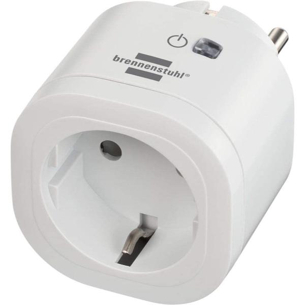 Priza inteligenta Brennenstuhl Connect WA 3000 XS01, Wireless, IP20, compatibil Alexa/Google Assistant